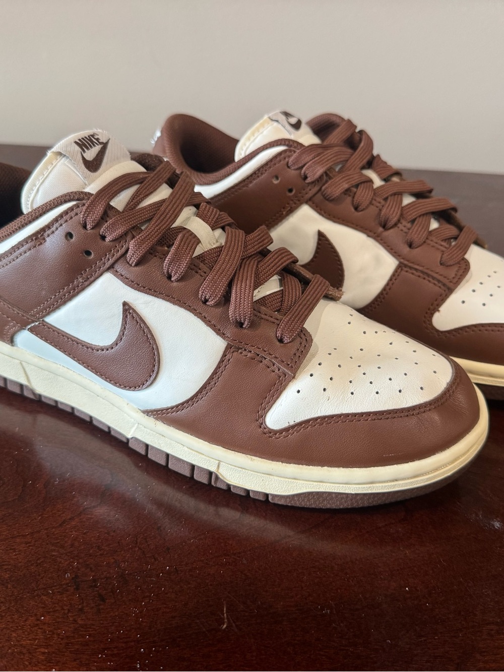 Nike Men’s Dunk SE Low Baroque Brown Pale Ivory Size 10